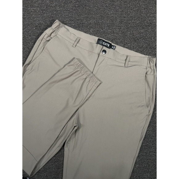 Cuts Clothing Other - Cuts AO Joggers Men 2XL Brown Performance Stretch Athleisure Gym Workout